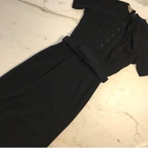 VINTAGE Anne Fogarty Wool Dress